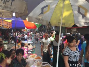 Yangon street scene